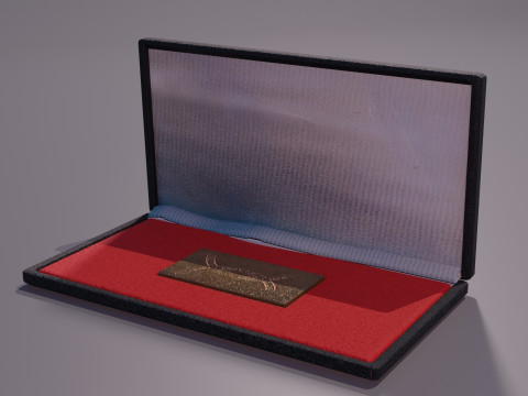 Award Plaque 3D 모델