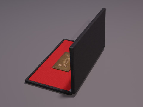 Award Plaque 3D 모델