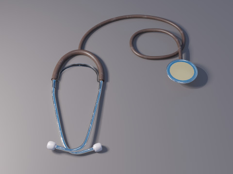 Stethoscope 3Dモデル