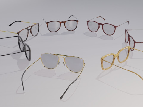 Eyeglasses Model 3D