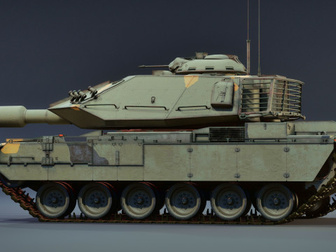 M60T Sabra Tank Modello 3D