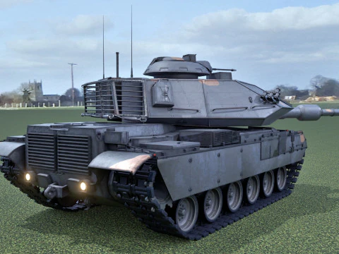 M60T Sabra Tank 3D Model