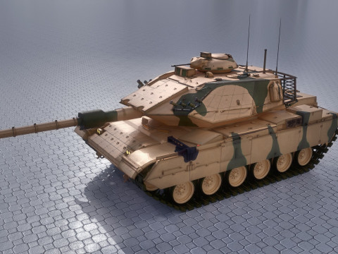 M60T Sabra Tank 3D Model