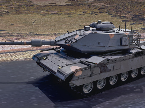 M60T Sabra Tank 3D Model