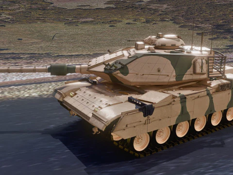 M60T Sabra Tank 3D Model