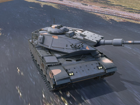 M60T Sabra Tank 3D Model