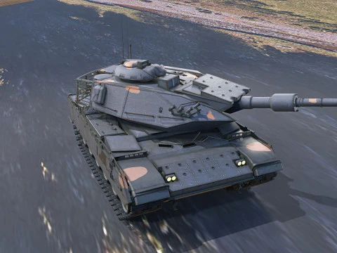 M60T Sabra Tank 3D Model