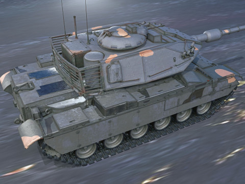 M60T Sabra Tank 3D Model