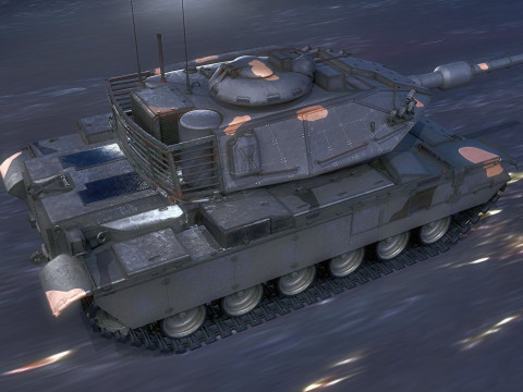 M60T Sabra Tank 3D Model