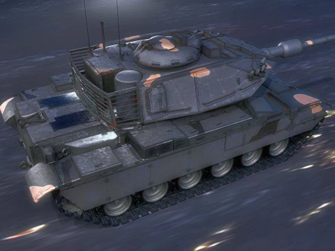 M60T Sabra Tank 3D Model