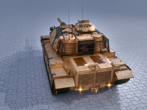 M60T Sabra Tank 3D Model