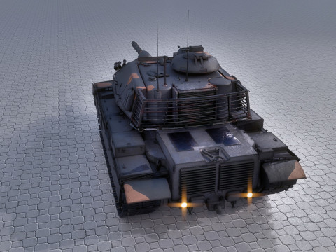 M60T Sabra Tank 3D Model
