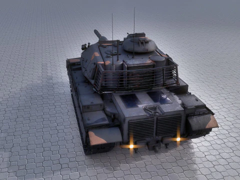 M60T Sabra Tank 3D Model