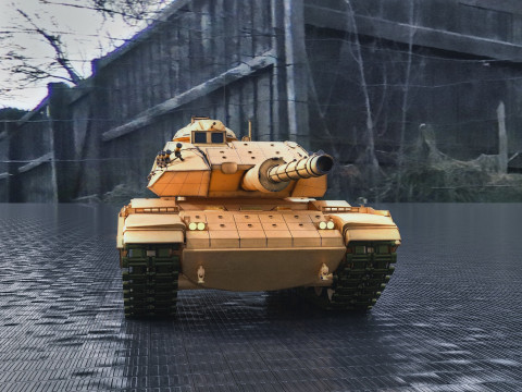 M60T Sabra Tank 3D Model