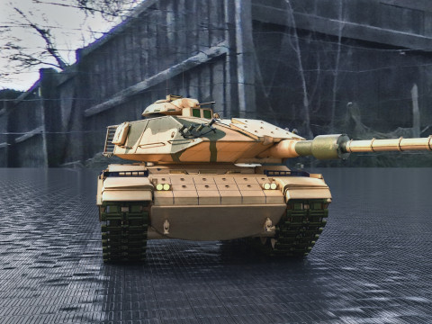 M60T Sabra Tank 3D Model
