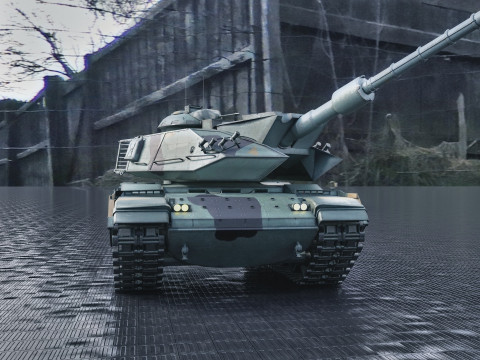 M60T Sabra Tank 3D Model