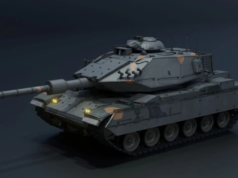 M60T Sabra Tank 3D Model