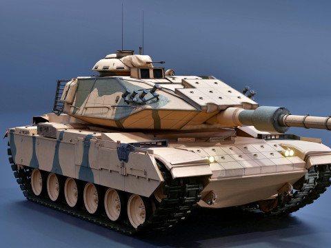 M60T Sabra Tank 3D Model