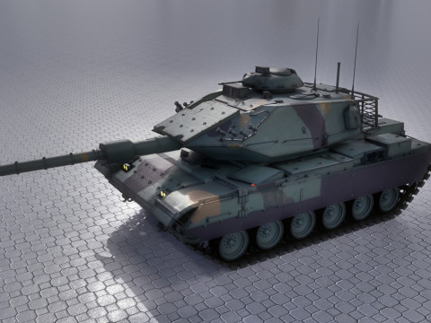 M60T Sabra Tank 3D Model
