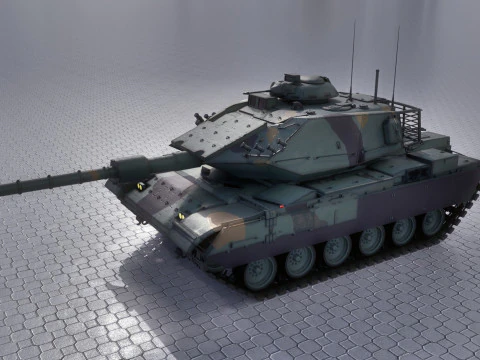 M60T Sabra Tank 3D Model