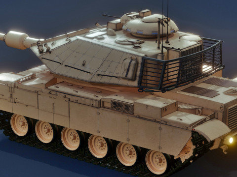 M60T Sabra Tank 3D Model