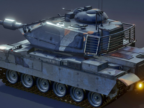 M60T Sabra Tank 3D Model