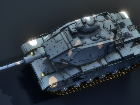 M60T Sabra Tank 3D Model