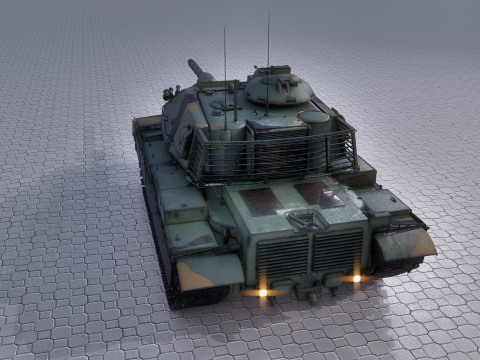 M60T Sabra Tank 3D Model