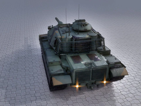 M60T Sabra Tank 3D Model