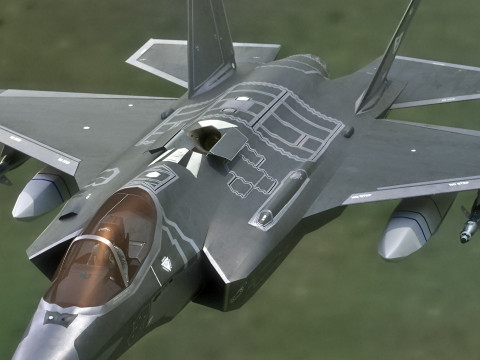 F35A Lightning II - Attrezzato - con cabina di pilotaggio ad alta risoluzione Modello 3D