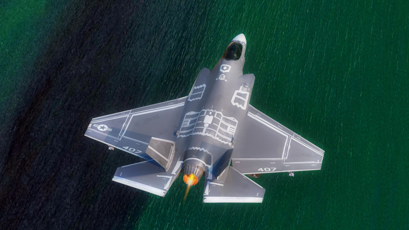 F35C Lightning II - Rigged - with high resolution textures Modello 3D .c4d .max .obj .3ds .fbx .stl .blend 