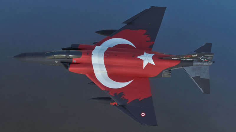 F4-Phantom 2- 50 YIL- Fully Rigged with High Resolution Textures 3D 모델 .c4d .max .obj .3ds .fbx .stl .blend