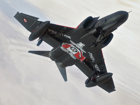 F4-Phantom 2- 50 YIL- Fully Rigged with High Resolution Textures 3D 모델