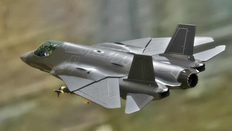 Custom Fighter Jet - Fully Rigged - Changable Decal and Text Model 3D .c4d .max .obj .3ds .fbx .stl .blend