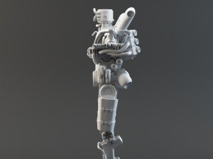 pathfinder v2 apex legends highpoly Model 3D