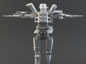 pathfinder v2 apex legends highpoly Model 3D