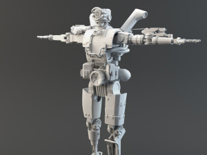 pathfinder v2 apex legends lowpoly 3D Model