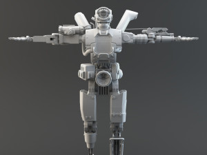 pathfinder v2 apex legends lowpoly Model 3D