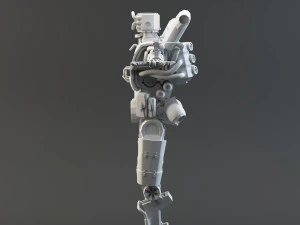 pathfinder v2 apex legends lowpoly 3D Model