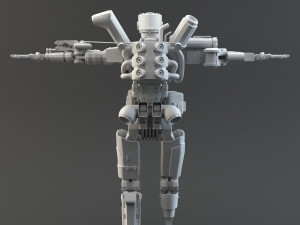 pathfinder v2 apex legends lowpoly Model 3D