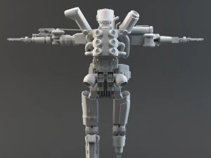 pathfinder v2 apex legends lowpoly 3D Model