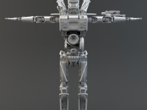 chappie v2 lowpoly 3D Модель