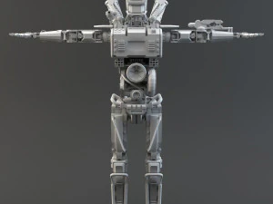 chappie v2 lowpoly 3D Model