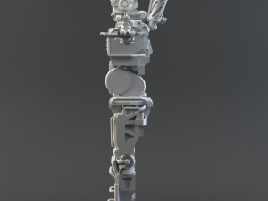 chappie v2 lowpoly 3D Модель