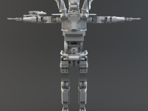 chappie v2 lowpoly 3D Модель