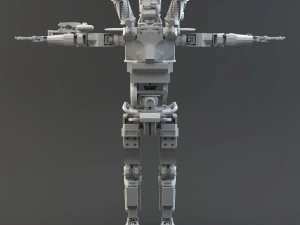 chappie v2 lowpoly 3D Model
