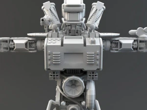 chappie v2 lowpoly 3D Model