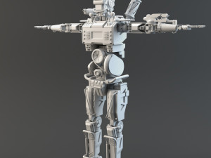 chappie v2 highpoly 3D Model
