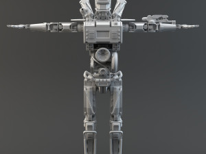 chappie v2 highpoly 3D 모델