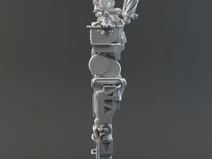 chappie v2 highpoly 3D Model